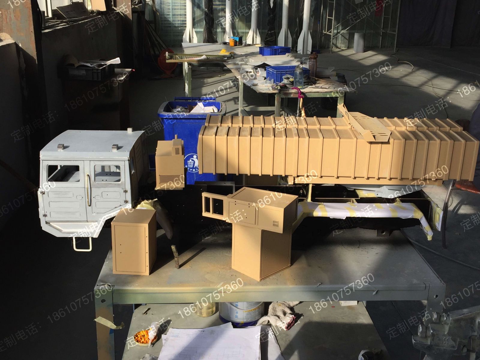 大型仿真導彈車模型租賃